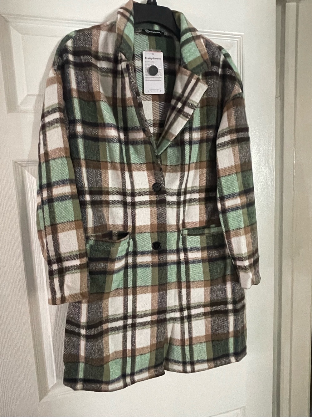 Flannel Shacket Blazer